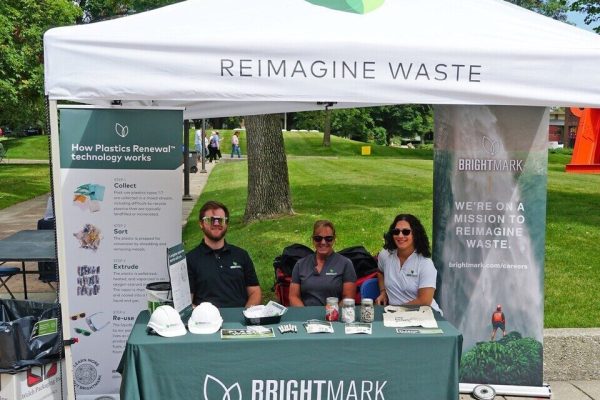 Brightmark, Downtown Fort Wayne Launch Plastic Recycling Pilot at Lunch on the Square Summer Series