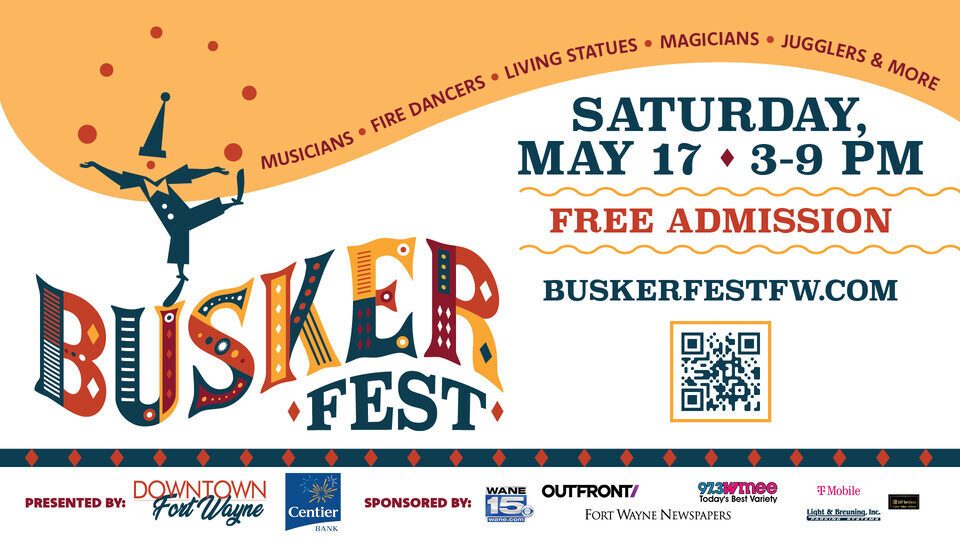 BuskerFest returns to Downtown Fort Wayne for its 14th season with circus-themed entertainment and inclusive experiences