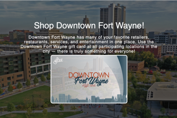Keeping the Holidays Local With Downtown Fort Wayne’s Gift Card